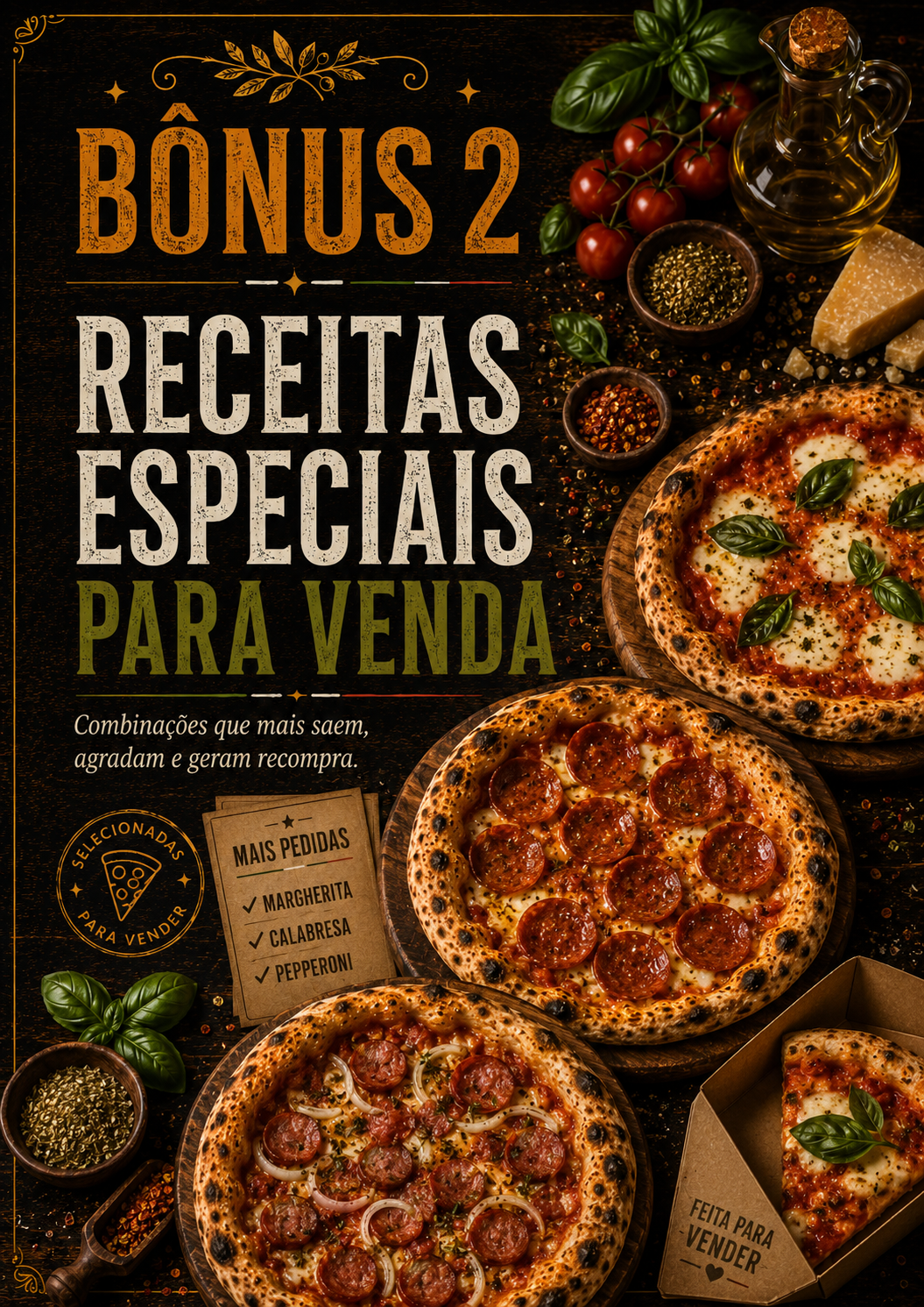 Bônus 2 - receitas especiais para venda