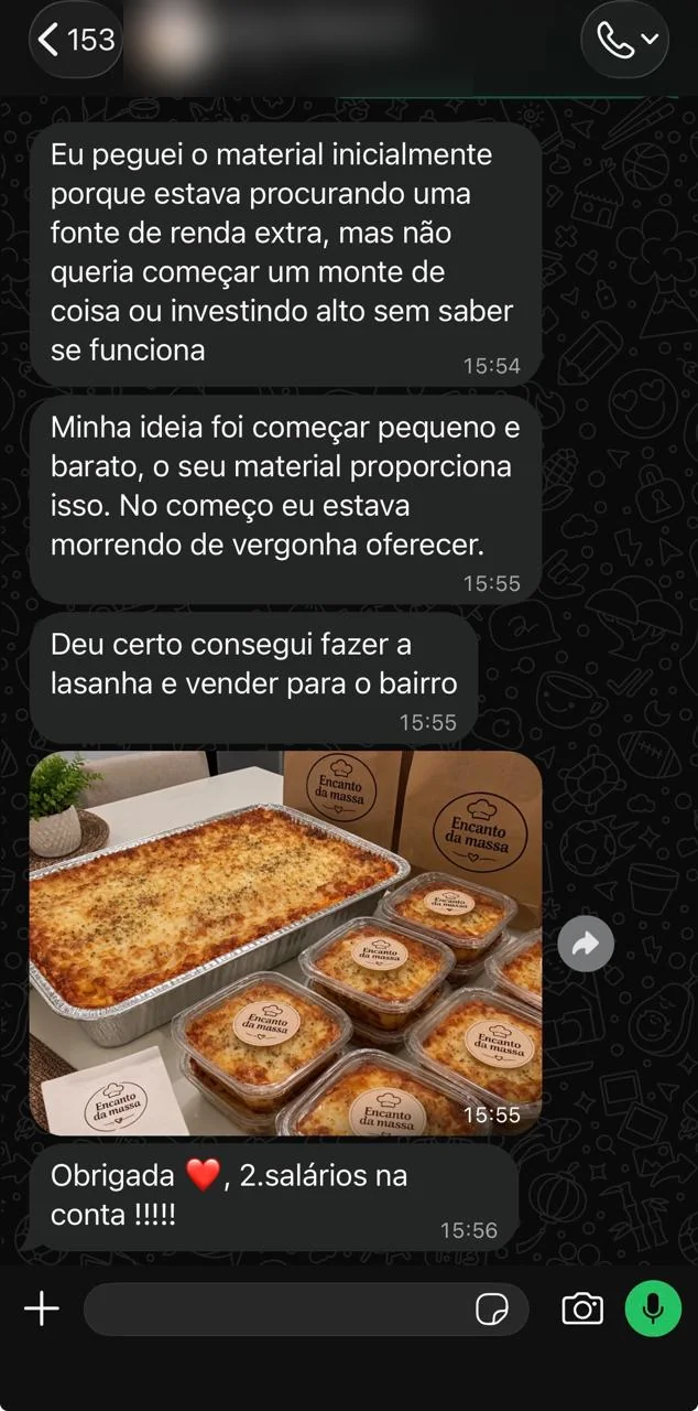 Depoimento de cliente